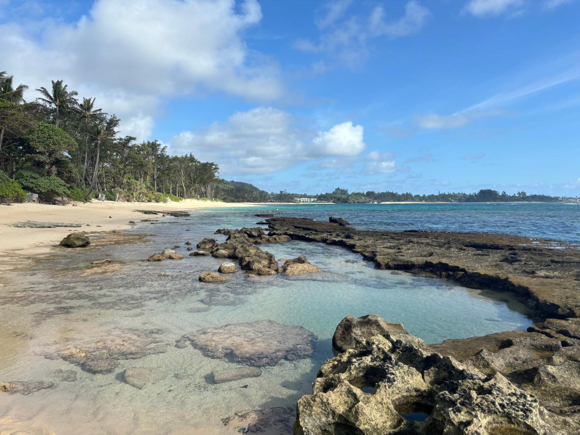 Tropical Treasure On A White Sandy Beach Villa Laie Exteriör bild